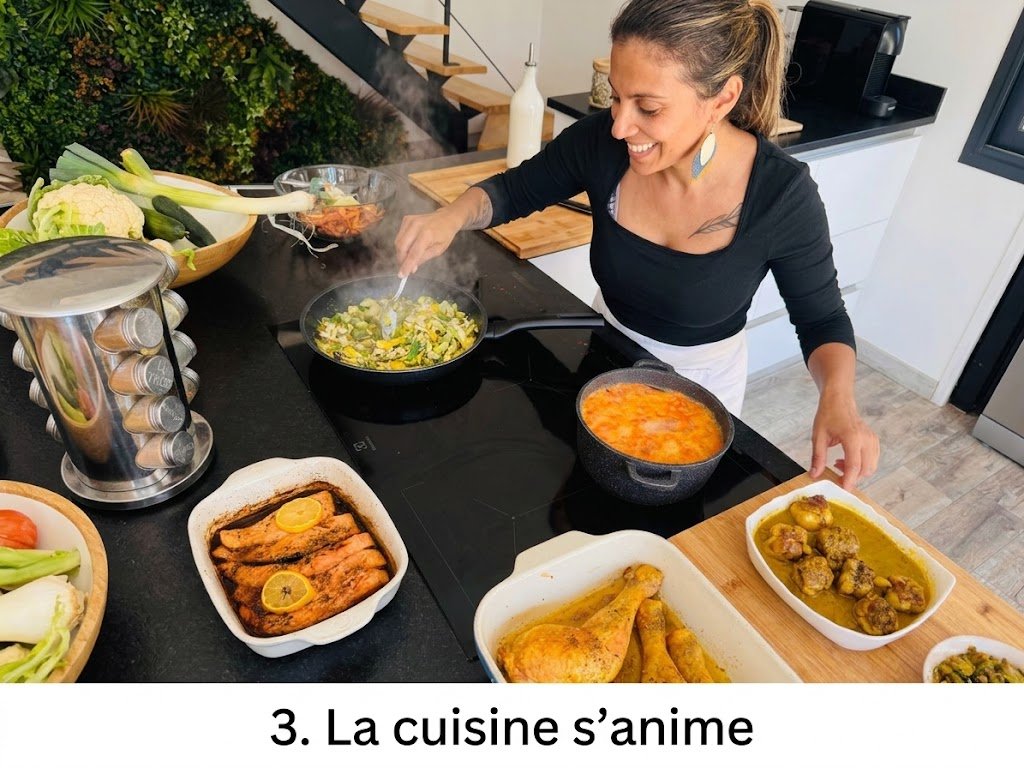 La cuisine s'anime